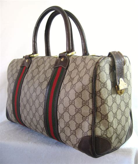 double bag gucci|genuine Gucci duffle bags.